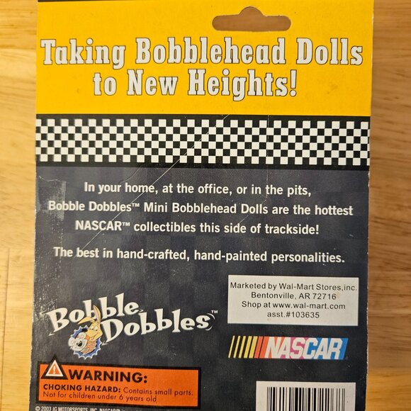NASCAR Bobble Dobbles Mini Bobble Head.  Series 2.  Jeff Gordon #24. ITEM #1908 - Picture 2 of 2
